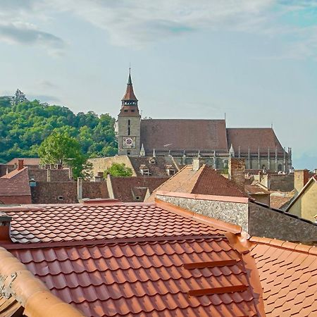 Rooftop Proprety With Large Terrace & Stunning Views - Brasov Bagian luar foto